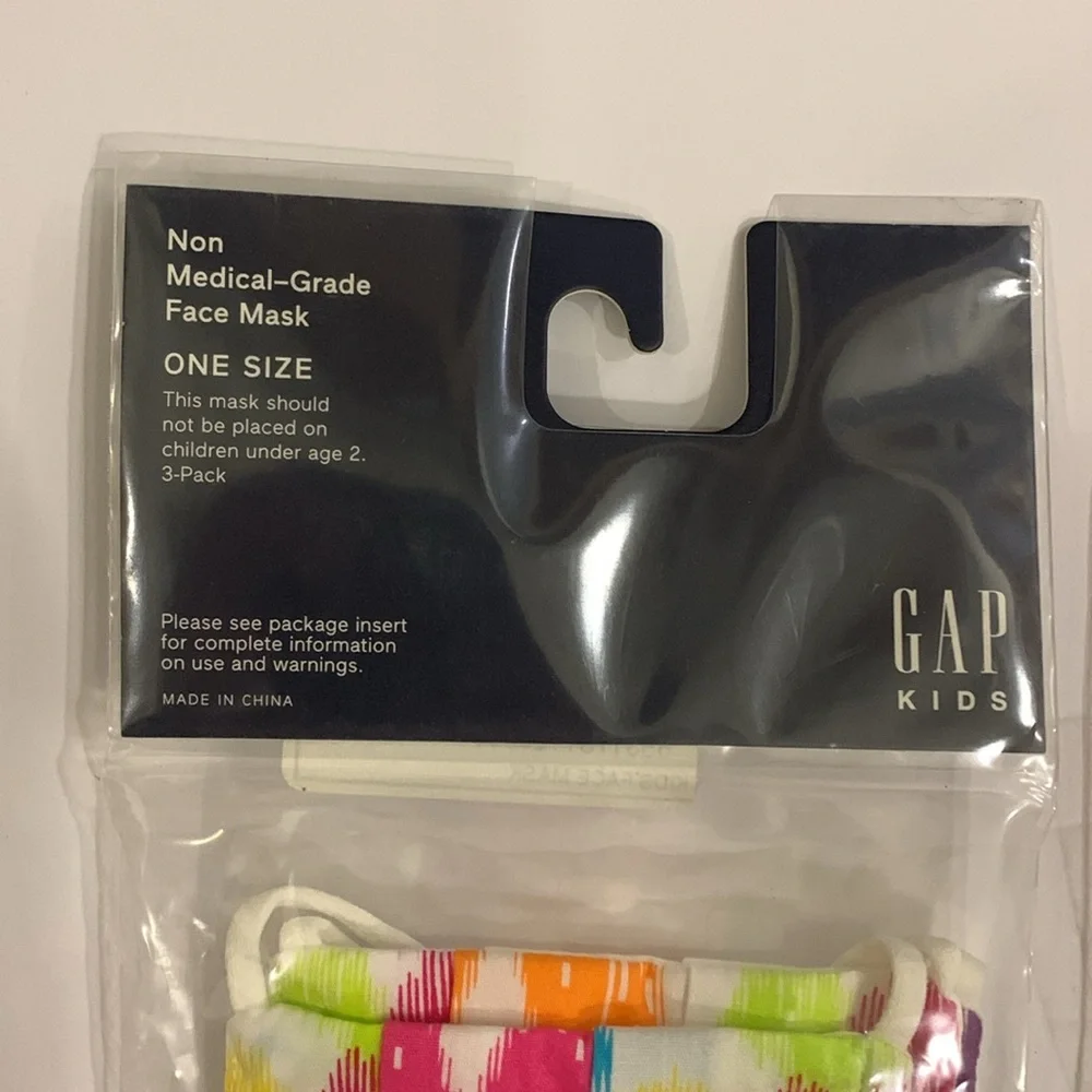 GAP and Cat and Jack and old navy cloth face masks kid size multipack
